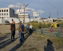Аким города встретился с жителями поселка Водный