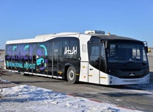 Аэропорт Семея будет перевозить пассажиров на новом автобусе