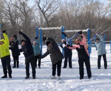 Семейчане примут участие в новогоднем марафоне скандинавской ходьбы