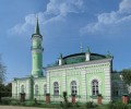 Одноминаретная каменная мечеть