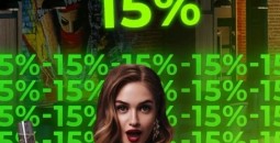 Скидка 15% именинникам 