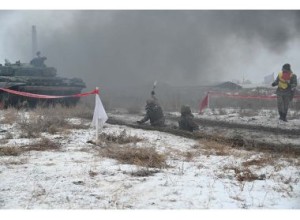 Новобанцы Семея прошли обкатку танком