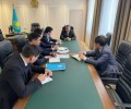 Аким города встретился с председателем СПК «Семей»